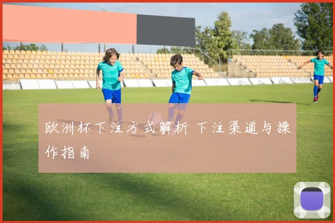 欧洲杯下注方式解析 下注渠道与操作指南